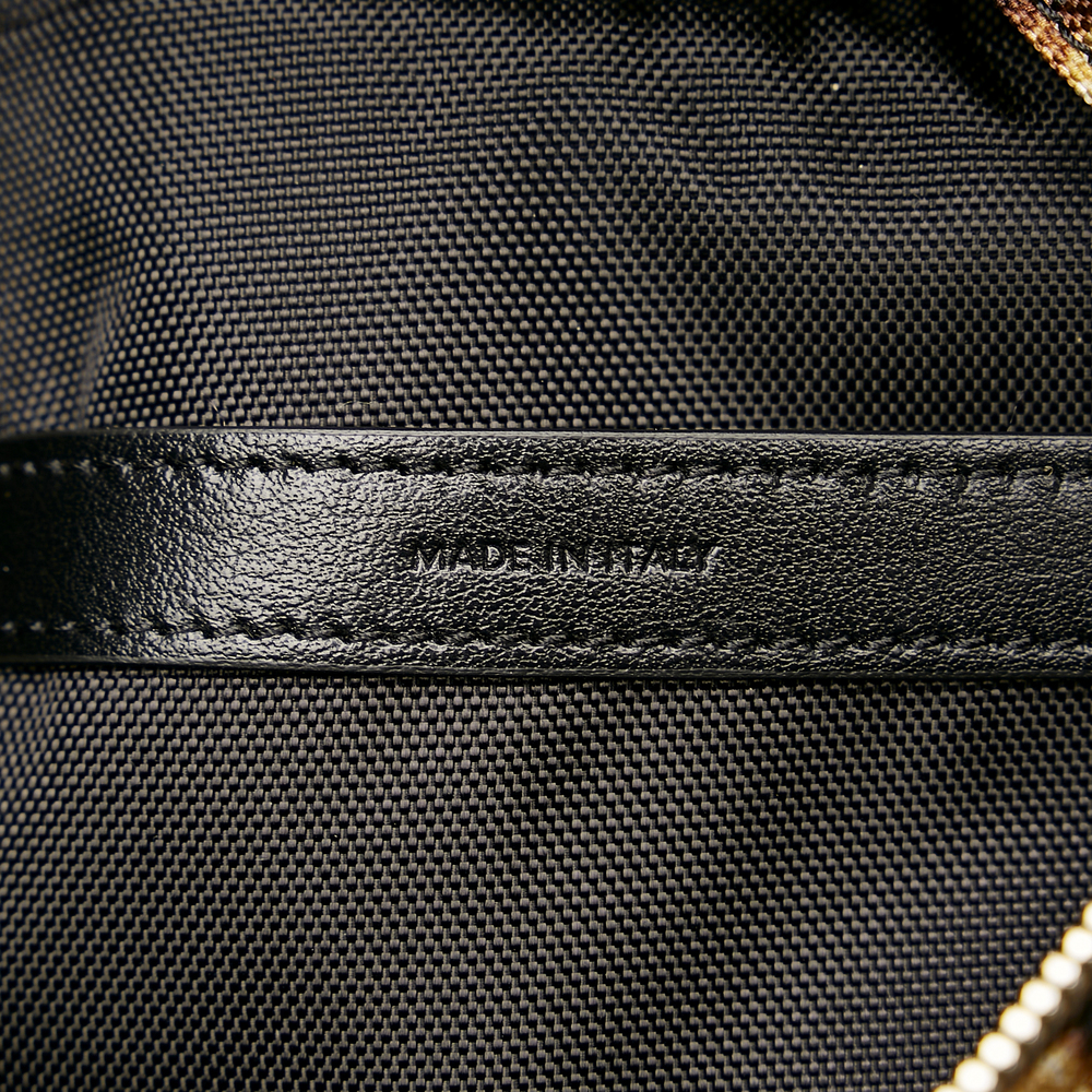 CELINE Leopard Print Backpack - Picture 9 of 10